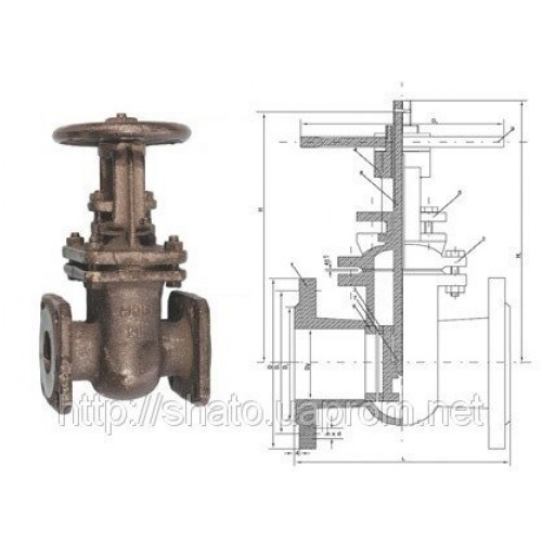 Засувки чавунні 30ч6бр Ду 400 Засувки чавунні 30ч6бр Ду 400