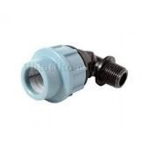 Коліно з зовнішньою різбою Unidelta Ду 90 х 3 Коліно з зовнішньою різбою Unidelta Ду 90 х 3